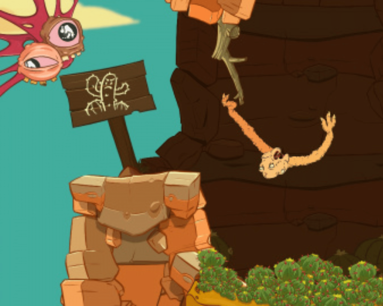 Capture d'écran du jeu vidéo Struggling de Chasing Rats