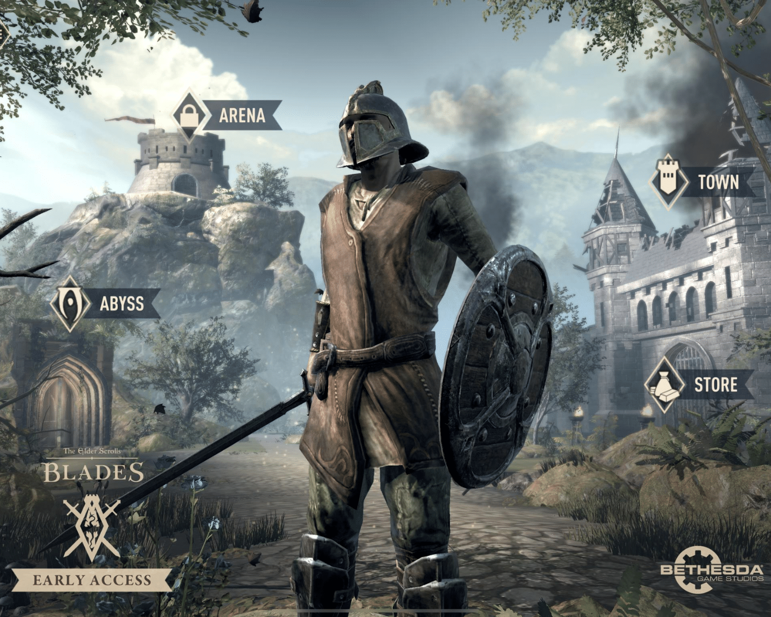Capture d'écran du jeu vidéo The Elders Scrolls: Blades de Bethesda